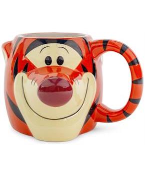 Disney Winnie the Pooh Tigger 3D Sculpted Ceramic Mug | Holds 20 Ounces