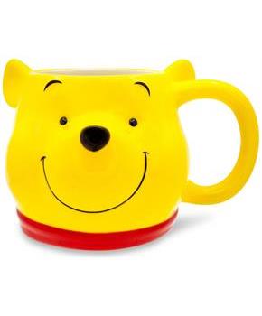Disney Winnie the Pooh 3D Sculpted Ceramic Mug | Holds 20 Ounces