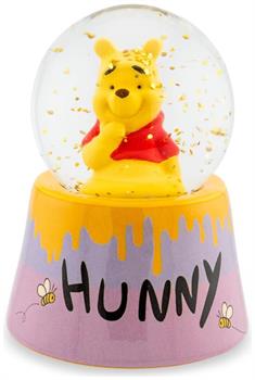 Disney Winnie the Pooh "Oh, Bother" Light-Up Mini Snow Globe | 2.75 Inches Tall
