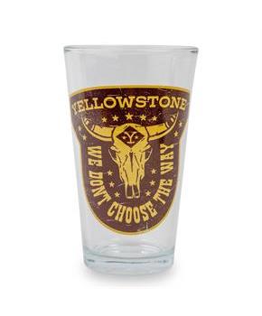 Yellowstone "We Don't Choose The Way" Pint Glass | Holds 16 Ounces