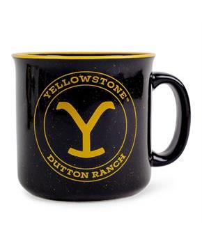 Yellowstone Dutton Ranch Ceramic Camper Mug | Holds 20 Ounces
