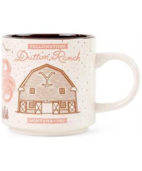 Yellowstone Dutton Ranch Ceramic Mug | Holds 13 Ounces