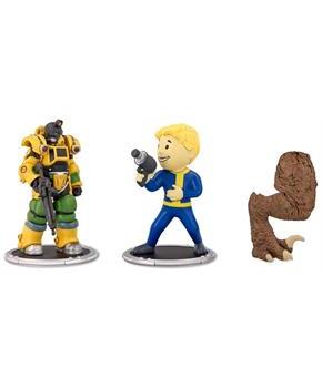 Fallout Excavator and Vault Boy (Gun) Mini Figure Set (Build-a-Figure Deathclaw)