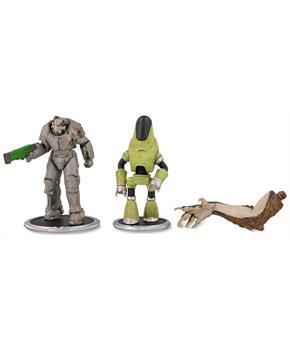 Fallout X01 and Protectron Mini Figure Set (Build-a-Figure Deathclaw)