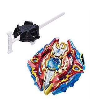 Beyblade Burst Takaratomy B-92 Sieg Xcalibur.1.lr Attack Spin Top w/ Launcher
