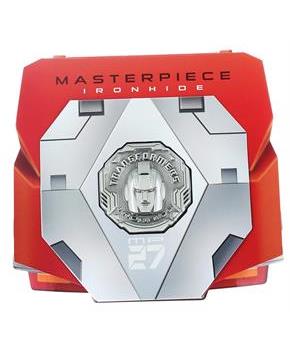 Transformers Masterpiece MP-27 Ironhide Collector Coin