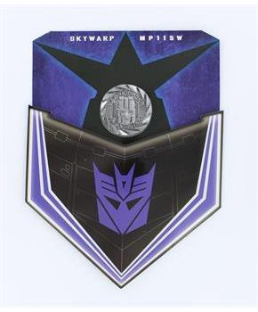 Transformer MP-11SW Skywarp Collector's Coin