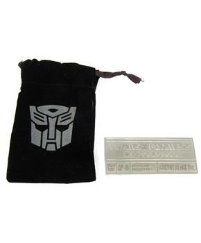 Transformers Mp-01B Black Convoy Collector Plaque by Takara