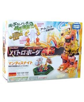 Battroborg 4G Boxing Robot Mantis Knight Orange by Takara