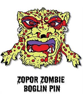 Boglins Zopor Zombie Enamel Collectible Pin