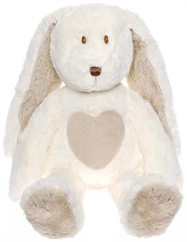 Teddykompaniet 17 Inch Teddy Cream Bunny, White