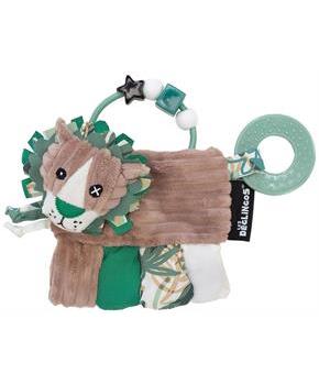 Les Deglingos Baby Activity Rattle | Jelekros the Lion