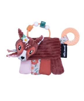 Les Deglingos Baby Activity Rattle | Melimelos the Deer