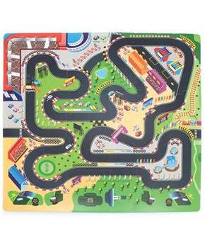 Sunta Play Mat DIY Race Track and Car | 9 Piece Set