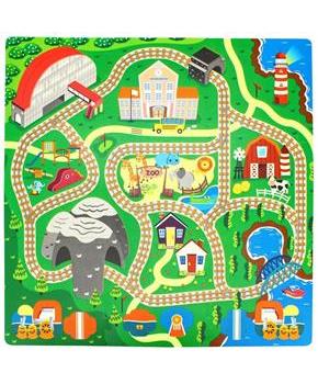 Sunta Play Mat DIY Train Track and Train | 9 Piece Set
