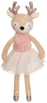 Teddykompaniet 15 Inch Plush Animal | Ballerina Deer Ruth