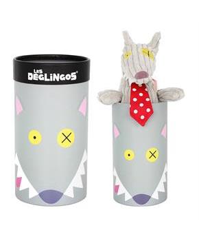Les Deglingos Big Simply Plush | Bigbos the Wolf