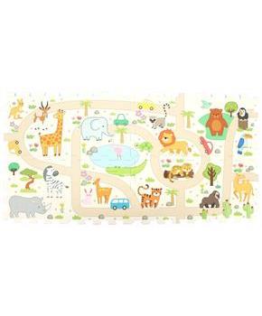 Sunta Play Mat DIY Safari Set and Bus | 9 Piece Set