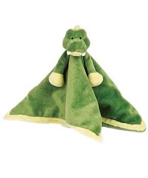 Teddykompaniet Diinglisar Collection 11 Inch Plush Animal Blanket | Crocodile