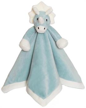 Teddykompaniet Plush Baby Blanket | Blue Dino