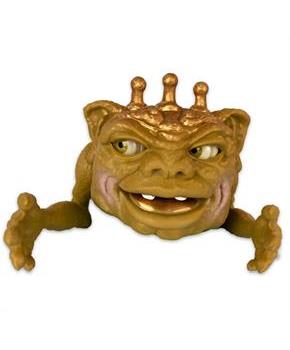 Boglins Foam Monster Puppet | Gold Horned King Dwork