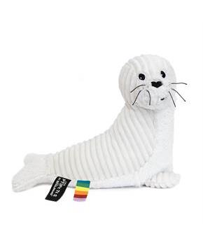 Les Deglingos Originals Plush Animal | White Seal