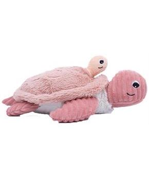Les Deglingos Ptipotos Savenou Mama & Baby Turtle Plush | Pink
