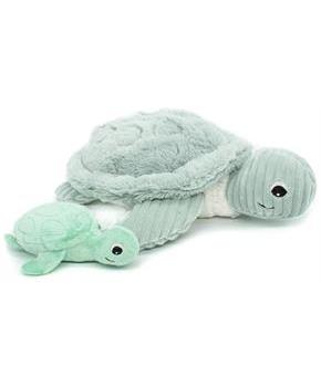 Les Delingos Ptipotos Mom and Baby Sea Turtle Plush | Mint