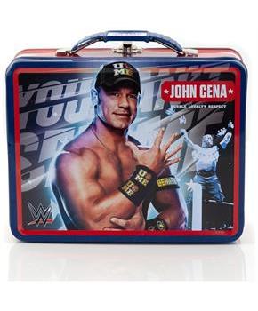 WWE Tin Lunch Box Featuring Superstar Wrestler John Cena