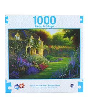 Manors & Cottages 1000 Piece Jigsaw Puzzle | The Cottage Garden