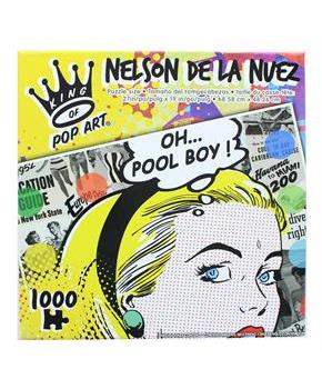 Nelson De La Nuez King Of Pop Art 1000 Piece Jigsaw Puzzle | Pool Boy