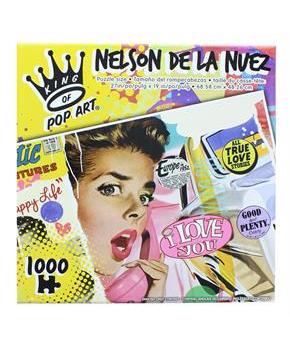 Nelson De La Nuez King Of Pop Art 1000 Piece Jigsaw Puzzle | Sweet Happy Life