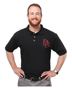 Marvel's Daredevil Logo Men's Polo Shirt