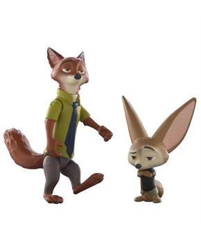 Disney Zootopia Character 2-Pack Nick and Finnick Figures