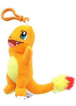 Pokemon 3 Inch Plush Clip On - Charmander