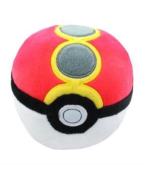 Pokemon Poke Ball 5 Inch Plush - Repeat Ball