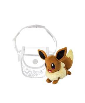 Pokemon Petite Pals 6-Inch Shoulder Plush - Eevee