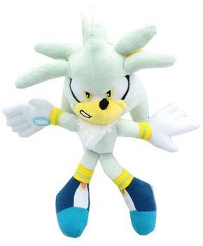 Sonic The Hedgehog 8-Inch Plush - Silver The Hedgehog