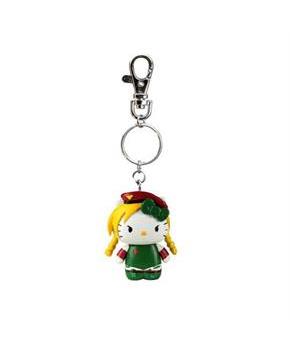 Street Fighter X Sanrio Mobile Key Chain Cammy