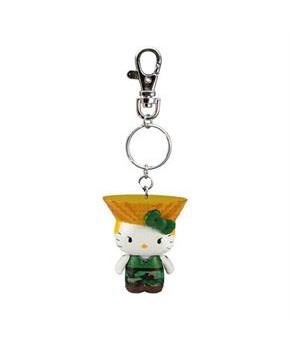 Street Fighter X Sanrio Mobile Key Chain Guile