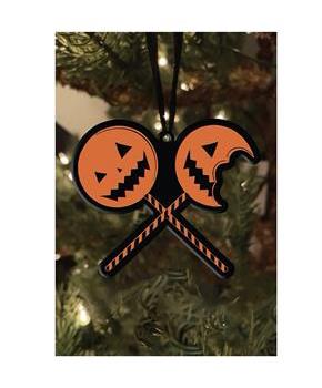 Trick r Treat Holiday Horrors Metal Ornament | Sam Lollipop