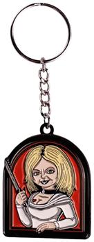 Child's Play Seed of Chucky Tiffany Enamel Keychain
