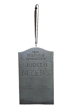 Halloween (1978) Holiday Horrors Ornament | Judith Myers Tombstone