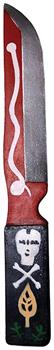Child&#39;s Play 2 Bride of Chucky Chucky Vodoo Costume Knife