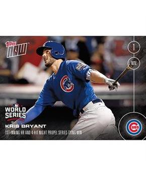 MLB Chicago Cubs Kris Bryant #650 2016 Topps NOW Trading Card