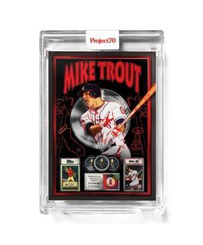 Topps Project70 Card 410 | 2011 Mike Trout by DJ Skee