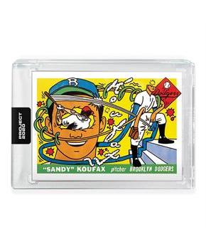 Topps PROJECT 2020 Card 145 - 1955 Sandy Koufax by Ermsy