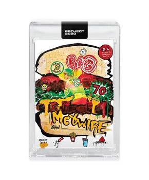 Topps PROJECT 2020 Card 152 - 1987 Mark McGwire by Gregory Siff