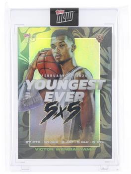 NBA 2023-24 Topps NOW Trading Card VW-2 Victor Wembanyama