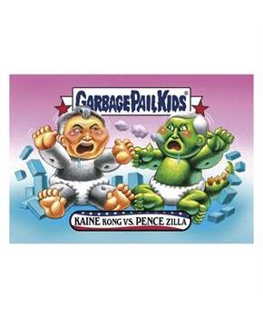 GPK: Disg-Race To The White House: Kaine Kong vs. Pence Zilla, Card 12